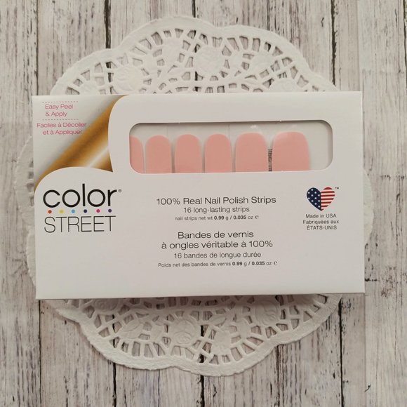 Color Street 100% Nail Polish Strips Himalayan Salt Cream Finish - Picture 2 of 6